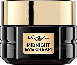 Krem na noc do skóry wokół oczu - L'oreal Age Perfect Cell Renew Midnight Eye Cream — Zdjęcie N1