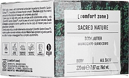 PRZECENA! Olejek do ciała - Comfort Zone Sacred Nature Body Butter * — Zdjęcie N2