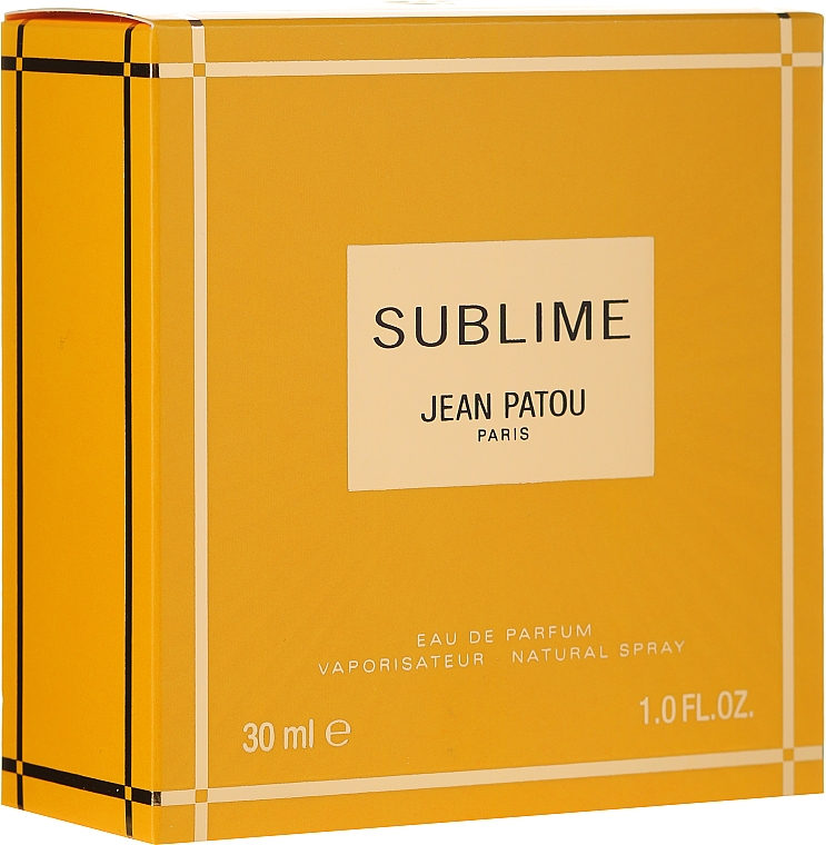 Jean Patou Sublime - Woda perfumowana