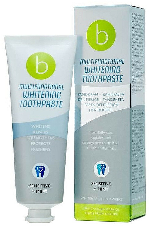 Wielofunkcyjna pasta wybielająca Wrażliwa mięta - Beconfident Multifunctional Whitening Toothpaste Sensitive Mint — Zdjęcie N1
