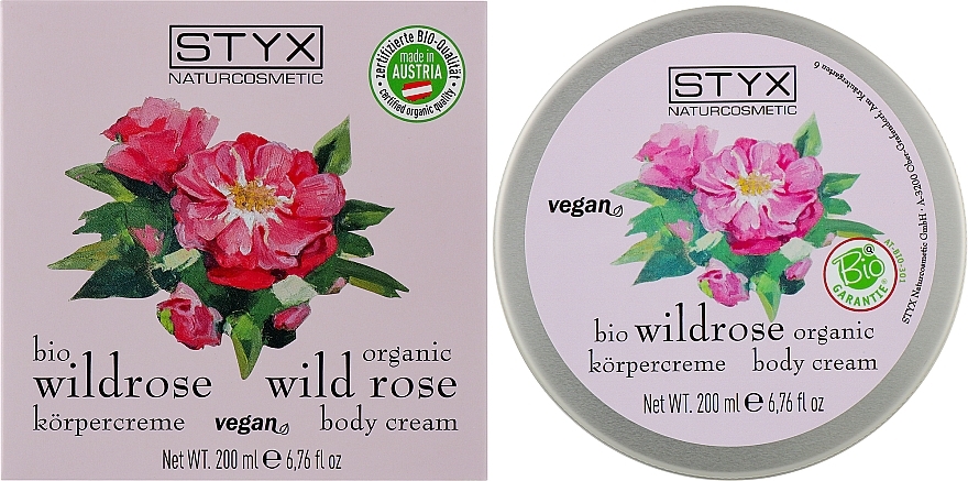 Krem do ciała - Styx Naturcosmetic Bio Wild Rose Organic Body Cream — Zdjęcie N3