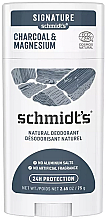 Kup Naturalny dezodorant w sztyfcie z węglem aktywnym i magnezem - Schmidt's Natural Deodorant Charcoal + Magnesium Stick