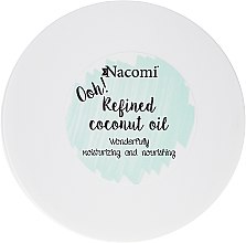 100% naturalny rafinowany olej kokosowy - Nacomi Coconut Oil 100% Natural Refined — Zdjęcie N2