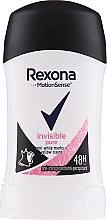 Antyperspirant w sztyfcie - Rexona Woman MotionSense Invisible Pure — Zdjęcie N1