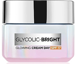 Rozświetlający krem do twarzy na dzień - L'Oreal Paris Glycolic-Bright Glowing Cream Day SPF17 — Zdjęcie N2