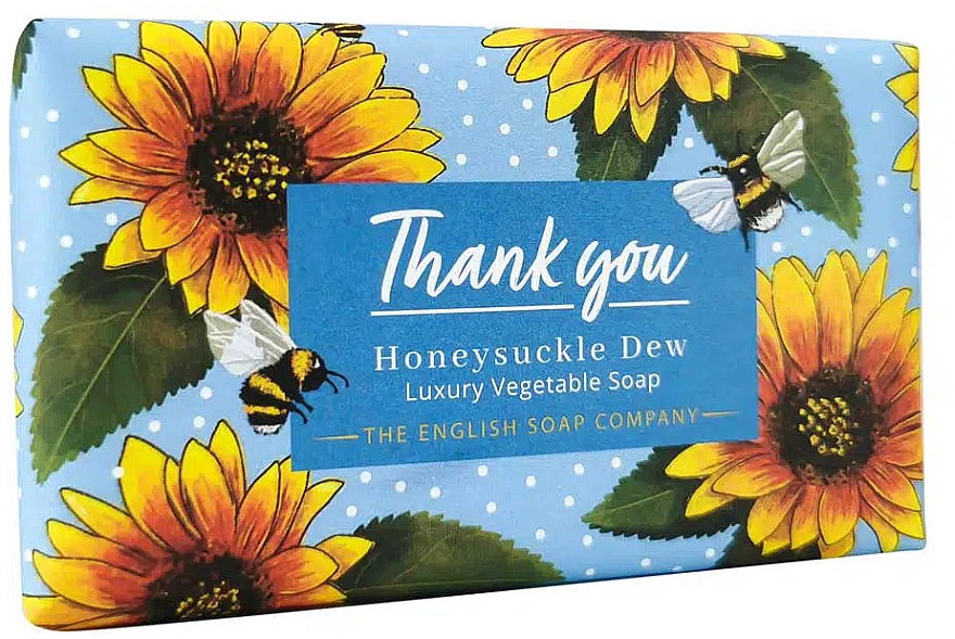 Mydło Wiciokrzew i rosa - The English Soap Company Occasions Collection Honeysuckle Dew Thank You Soap — Zdjęcie N1