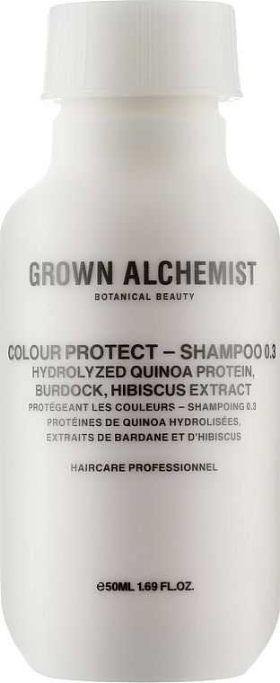 Szampon do włosów farbowanych - Grown Alchemist Colour Protect Shampoo — Zdjęcie N1
