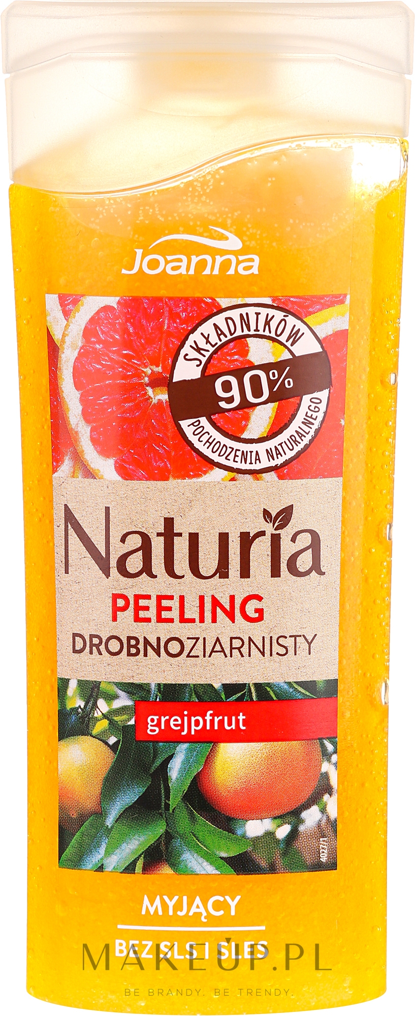 Myjący peeling drobnoziarnisty Grejpfrut - Joanna Naturia — Zdjęcie 100 g