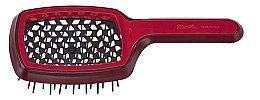 Szczotka do włosów SP508.A, czerwona - Janeke Curvy M Extreme Volume Vented Brush Magneta — Zdjęcie N2