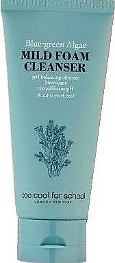 Oczyszczająca pianka do twarzy - Too Cool For School Blue-Green Algae Mild Foam Cleanser — Zdjęcie N1