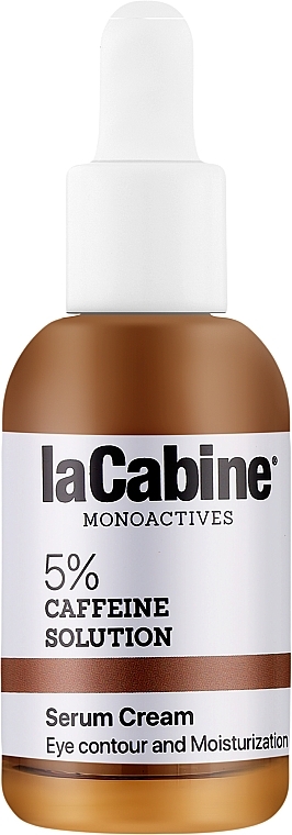 Kremowe serum do twarzy - La Cabine Monoactives 5% Caffeine Solution Serum Cream — Zdjęcie N1