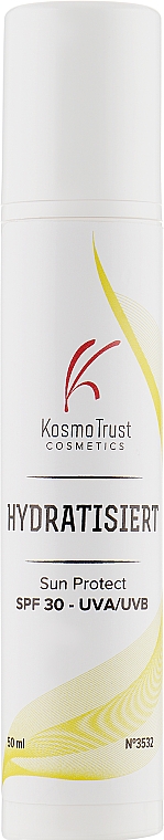 Krem nawilżający SPF 30 - KosmoTrust Cosmetics Hydratisiert — Zdjęcie N1