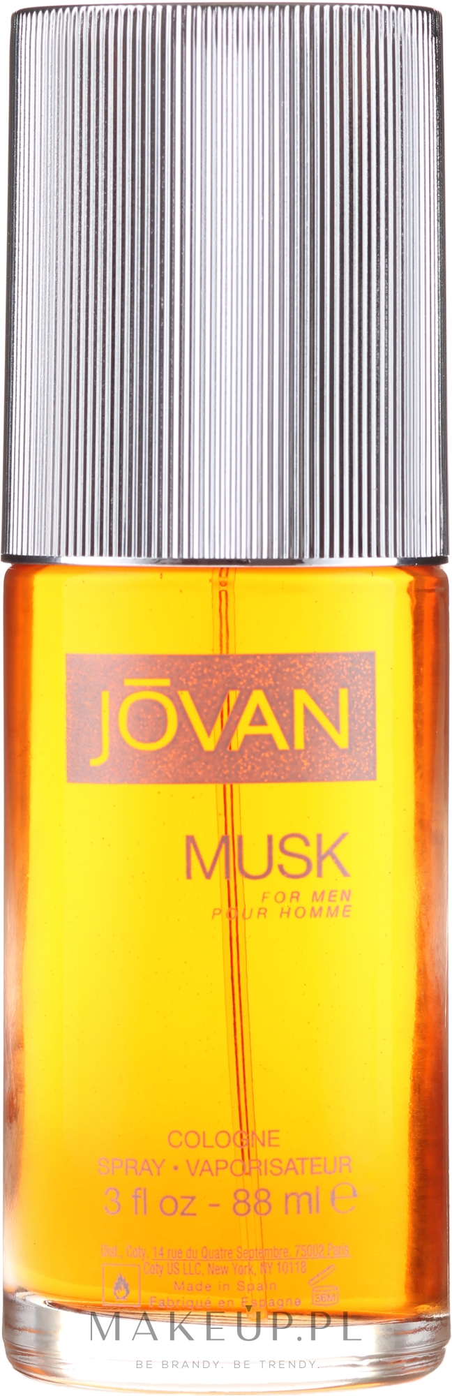 Jovan Musk For Men - Woda kolońska — Zdjęcie 88 ml