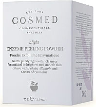 Enzym w proszku do oczyszczania twarzy - Cosmed Alight Enzyme Peeling Powder — Zdjęcie N2