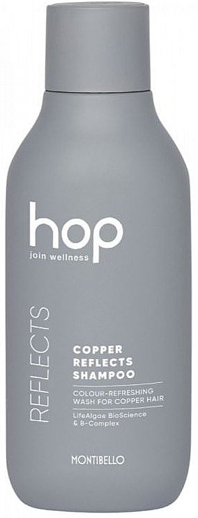 Szampon do włosów miedzianych - Montibello HOP Copper Reflects Shampoo — Zdjęcie N1