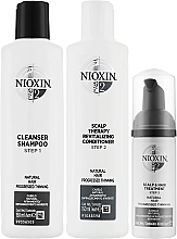 Zestaw do włosów progresywnie przerzedzających się - Nioxin Hair System 2 Kit (shm 150 ml + cond 150 ml + mask 40 ml) — Zdjęcie N2