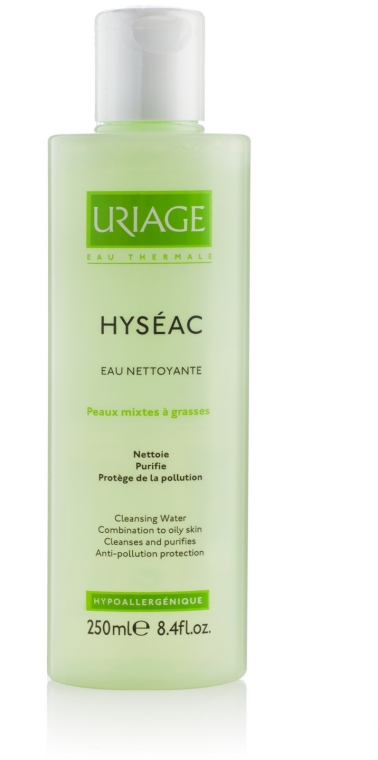 Płyn do demakijażu twarzy - Uriage Hyseac Cleansing Water