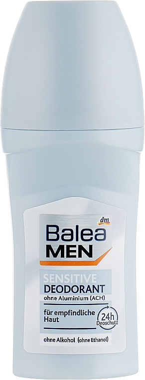 Dezodorant w kulce do skóry wrażliwej - Balea Men Sensitive Deodorant — Zdjęcie N1