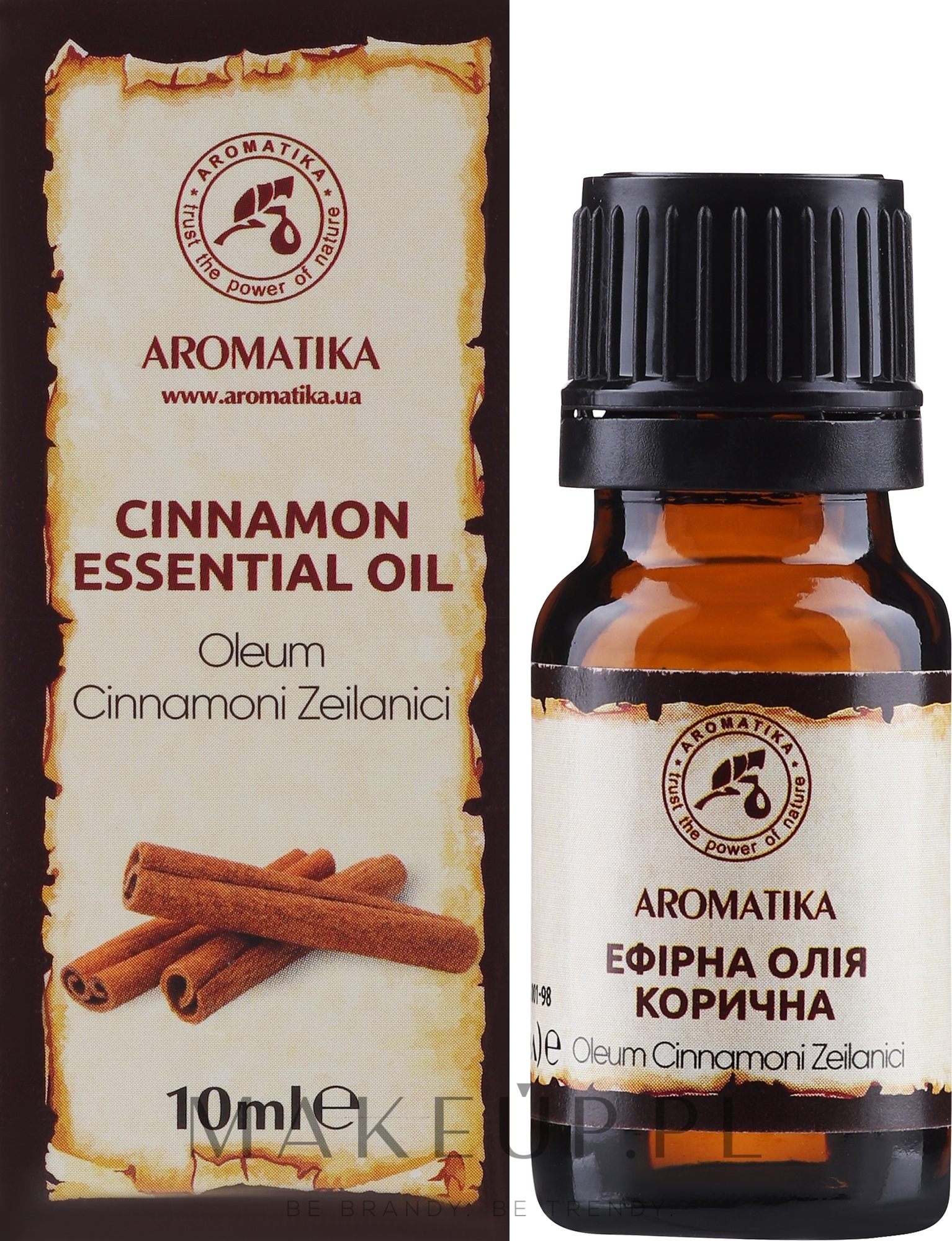 Olejek cynamonowy - Aromatika — Zdjęcie 10 ml