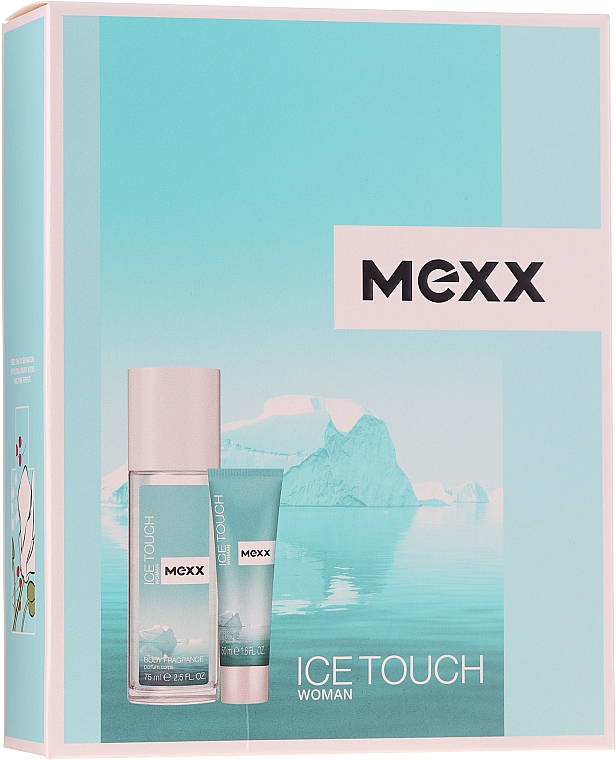 Mexx Ice Touch Woman - Zestaw (dns 75 ml + sh/gel 50 ml) — Zdjęcie N1