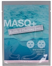 Kup PRZECENA! Maska oczyszczająca pory - MASQ+ Bubble & Cleansing Sheet Mask *