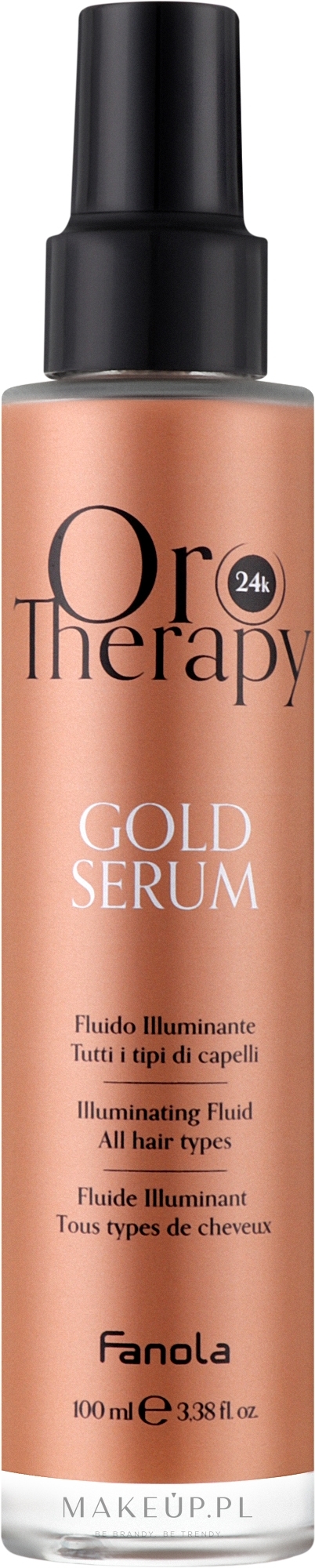 Serum do włosów - Fanola Oro Therapy Gold Serum — Zdjęcie 100 ml