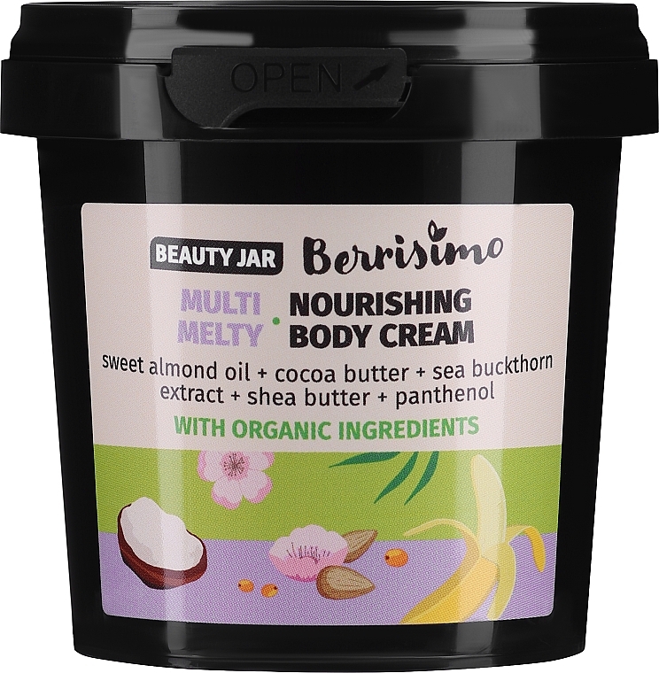 WYPRZEDAŻ Odżywczy krem do ciała - Beauty Jar Berrisimo Multi Melty Nourishing Body Cream * — Zdjęcie N2