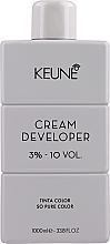 Krem-utleniacz 3% - Keune Tinta Cream Developer 3% 10 Vol — Zdjęcie N3