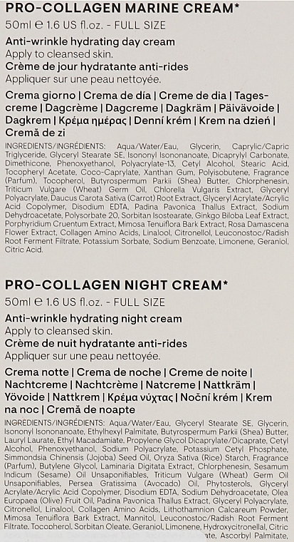 Zestaw - Elemis Pro-Collagen A Tale of Two Creams (f/cr/2x50ml) — Zdjęcie N4