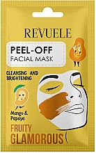 Kup Maska peel-off do twarzy Mango i papaja - Revuele Fruity Glamorous Peel-off Facial Mask Mango&Papaya