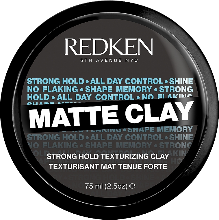 Matująca glinka utrwalająca fryzurę - Redken Rough Clay Matte Texturizer 20 — Zdjęcie N1
