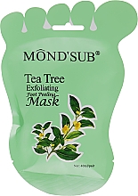 Złuszczająca maska do stóp z ekstraktem z drzewa herbacianego - Mond'Sub Tea Tree Exfoliating Foot Peeling Mask — Zdjęcie N1