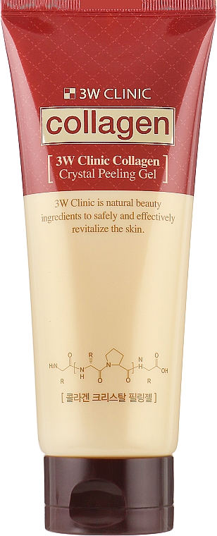 Żel peelingujący z kolagenem - 3w Clinic Collagen Crystal Peeling Gel — Zdjęcie N2