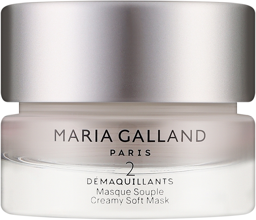 Delikatna maska-krem zapewniająca świeżość i detoksykację twarzy - Maria Galland Paris 2 Creamy Soft Mask — Zdjęcie N1