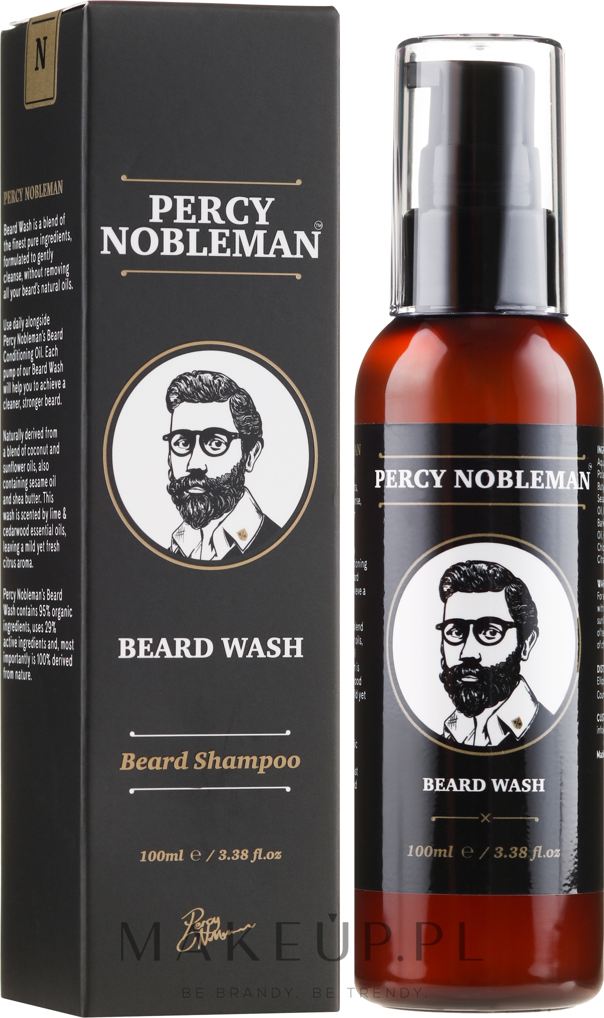 Preparat do mycia brody - Percy Nobleman Beard Wash — Zdjęcie 100 ml