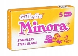 Żyletki do golenia - Gillette Minora Stainless Steel Blades — Zdjęcie N1