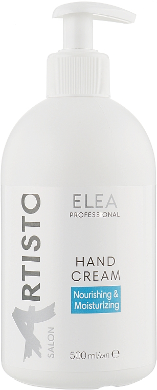 Nawilżający rem odżywiający do rąk - Elea Professional Luxor Express Help Nourishing Hand Cream