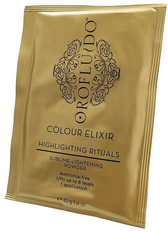 Rozświetlający puder do włosów - Orofluido Highlighting Rituals Sublime Lightening Powder — Zdjęcie N2