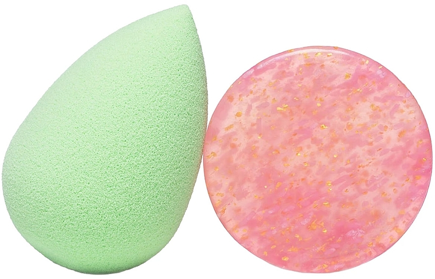 Zestaw - Beautyblender All The Toppings Blend & Cleanse Set (sponge/1pcs + soap/16g) — Zdjęcie N1