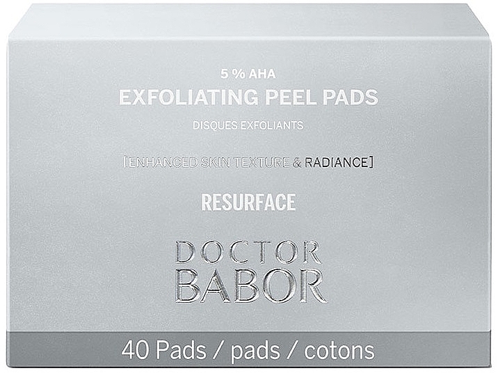 Serum peelingujące do twarzy - Babor Doctor Babor Resurface Exfoliating Peel Pads — Zdjęcie N3