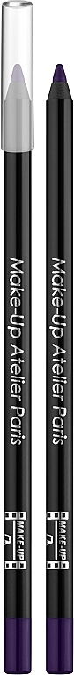 Wodoodporny eyeliner w żelu Kajal - Make-Up Atelier Paris Long Lasting Eye Pencil — Zdjęcie N1