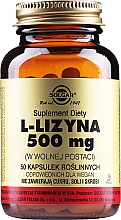 Kup L-Lizyna w kapsułkach, 500 mg - Solgar L-Lysine