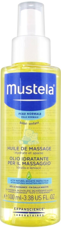 Olejek do masażu i ciała dla dzieci - Mustela Bébé Massage Oil