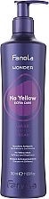 Maska przeciw żółknięciu włosów - Fanola Wonder No Yellow Extra Care Mask — Zdjęcie N1