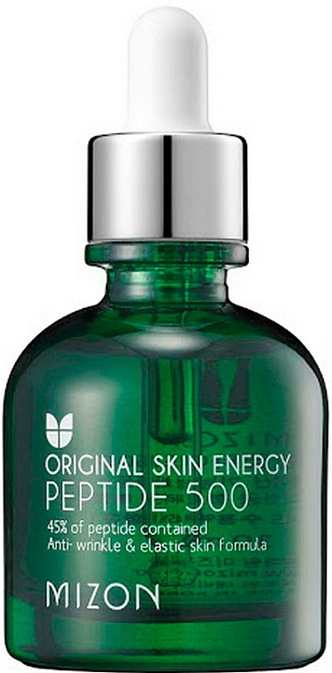 Przeciwzmarszczkowe serum ujędrniające do twarzy z kompleksem peptydów - Mizon Original Skin Energy Peptide 500 — Zdjęcie N1