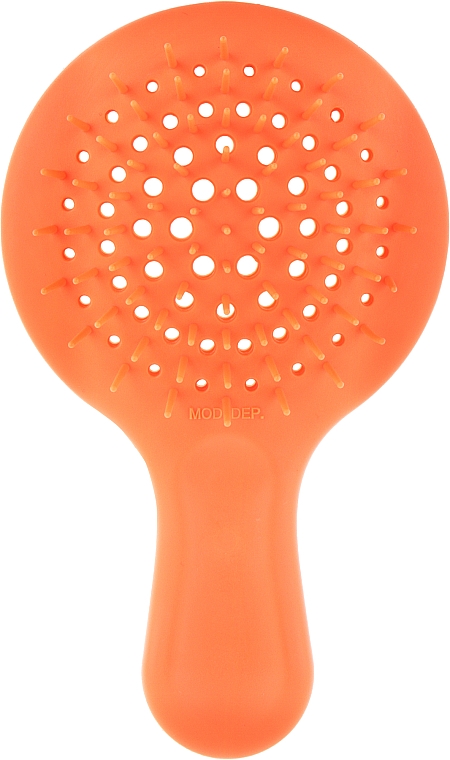 Szczotka do włosów, pomarańczowa - Janeke Superbrush Mini Silicon Line — Zdjęcie N2