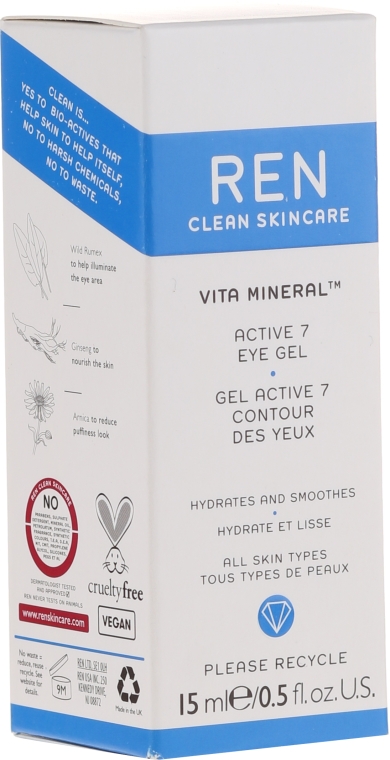 Żel na kontur oczu Active 7 - REN Vita Mineral Active 7 Eye Gel — Zdjęcie N1