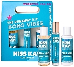 Kup Zestaw - Miss Kay Boho Vibes Kit (edp/25 ml + sh/oil/100 ml + b/lot/100 ml)
