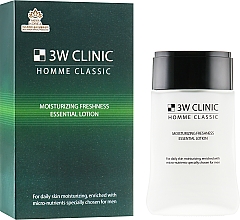 Kup Męski balsam nawilżający - 3w Clinic Homme Classic Moisturizing Freshness Essential Lotion