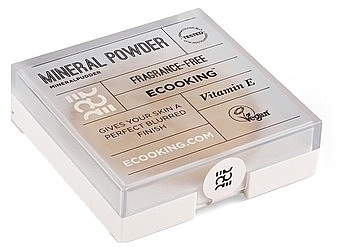 Mineralny puder do twarzy - Ecooking Mineral Powder — Zdjęcie N1